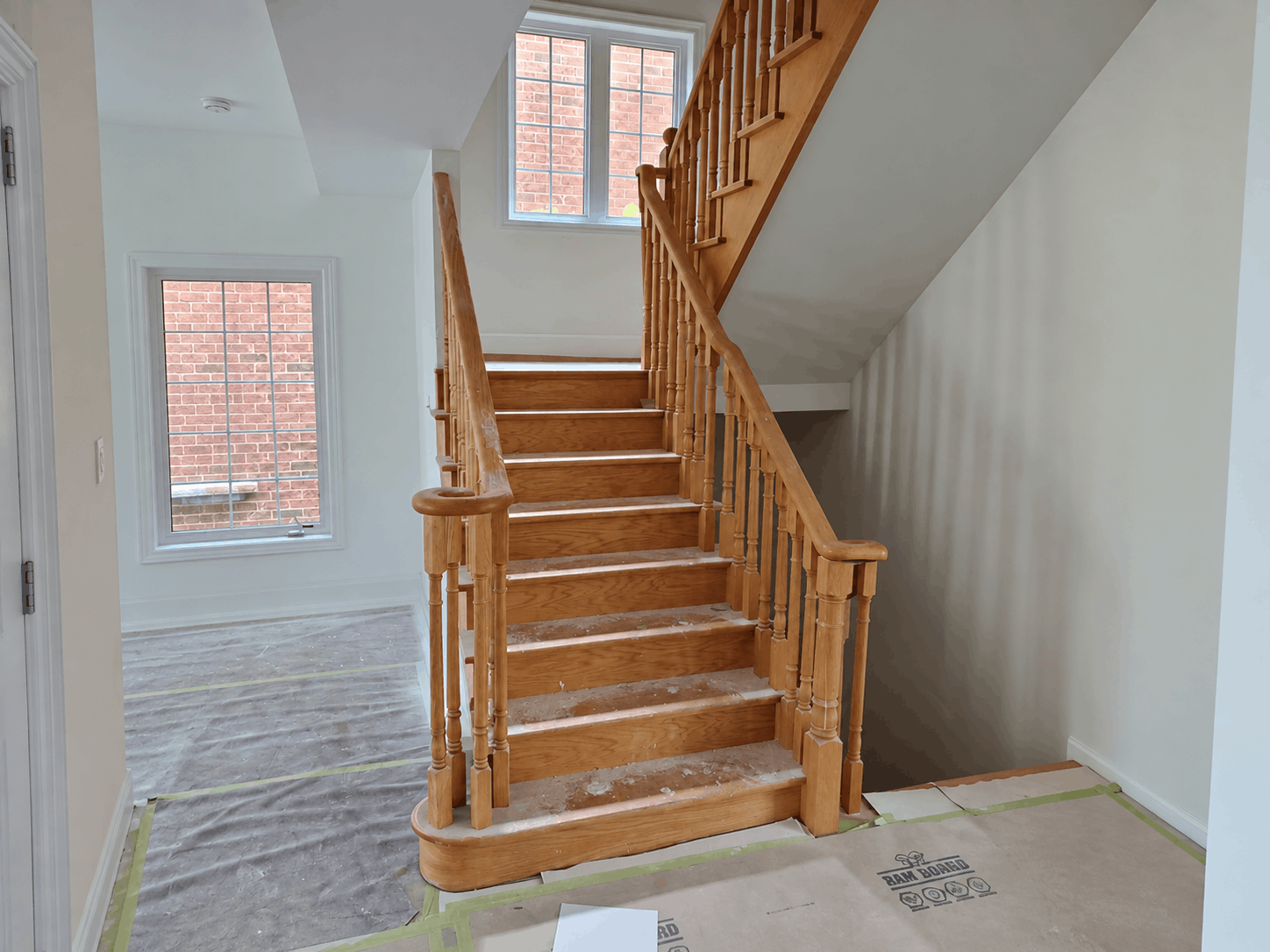 Before Staircase Renovation