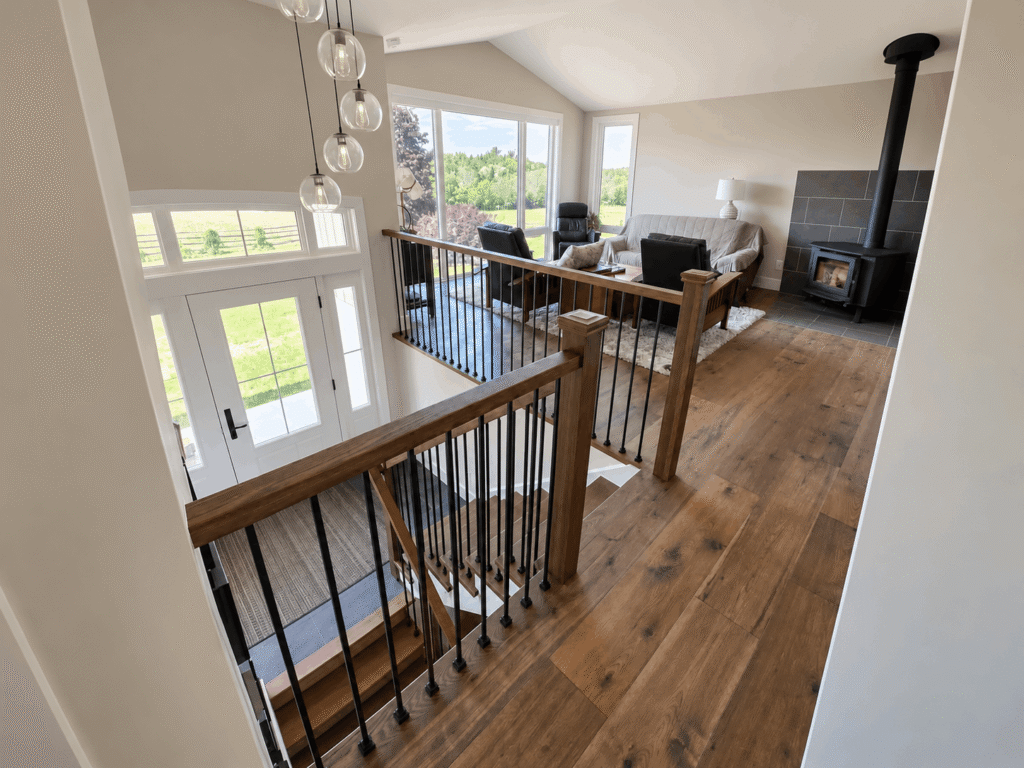 staircase renovation near Wasaga Beach