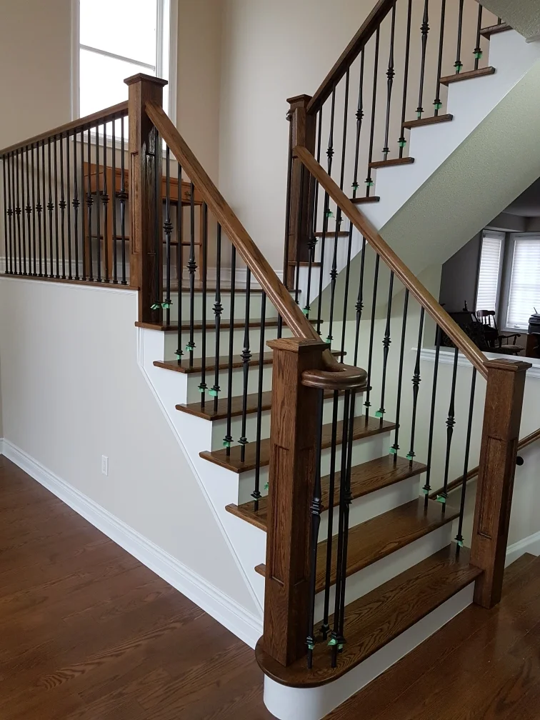 Stair refinishing angus ON